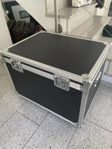 TRANSPORTKISTE TRANSPORT LAGER KISTE FAHRBAR ABSCHLIEßBAR MIT OESEN 3er SET SW - Bild 1 von 6