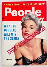 People Today Kim Novak May 2, 1956 Vol. 12 No. 9 Hillman Pub. 64 Pages