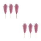 1/2/3 3Pcs Elegant Pampas Reed Decor For Boho Vibe Downy And Durable Artificial