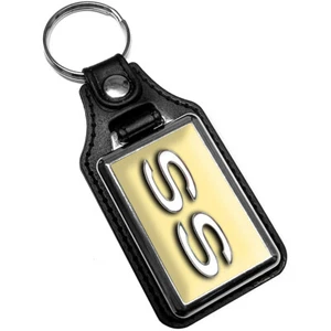 SS Super Sport Camaro Chevelle Nova Exterior Colors Faux Leather Key Ring Gift - Foto 1 di 25
