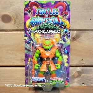 Figura de acción Turtles of Grayskull Michaelangelo TMNT MOTU Origins 6" - Imagen 1 de 7