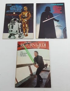 Vintage, 3er Set THE STAR WARS Softcover Geschichtenbücher mit Vollfarbfotos - Bild 1 von 12