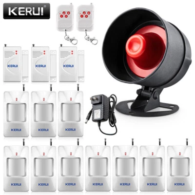 KERUI Wireless Home Shop Alarm Security System Alert Garage Burglar Door Sensor  - Image 1 of 4