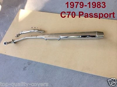 SILENCIADOR DE ESCAPE DE ALTA CALIDAD NUEVO para HONDA C70 PASSPORT 1979-1983 Foto 1 de 4