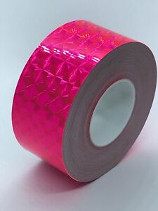 PRISM Holographic Tape, Pick Color & Size, 1/4" mosaic pattern, sticky tape