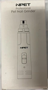 NPET~ Professional Pet Nail Trimmer, 2 Speeds w LED Light, NEW!(Opened bx) - Picture 1 of 8