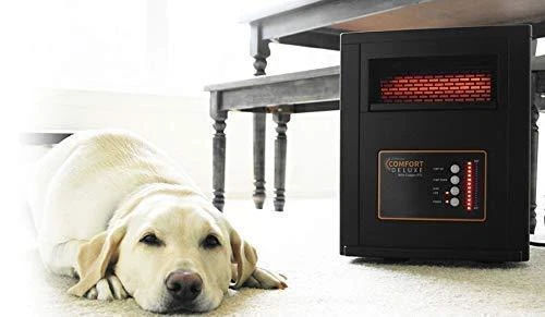 Comfort Deluxe 1500 Classic Copper PTC Infrared Heater - Image 1 of 4