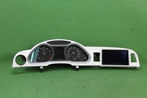 2010 AUDI A6 INSTRUMENT SPEEDOMETER GAUGE CLUSTER W/ DASH BEZEL & SCREEN OEM - Picture 1 of 11