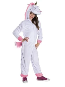 Fluffy Despicable Me 3 Movie Unicorn Fancy Dress Up Halloween Child Costume - Picture 1 of 8