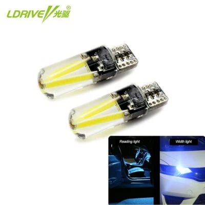 LDRIVE Canbus sans erreur 12 V 2.3 W LED T10 ampoule en Silicone 3000 K 4300 K - Image 1 of 4