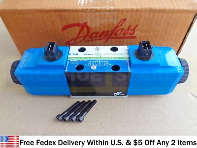 JCB PARTS - GENUINE DANFOSS VICKERS SOLENOID VALVE ASSY. (25/104700 25/MM6394) - Image 1 of 4