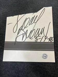 Tony Brown signed CUT￼ Author hologram  - Picture 1 of 3
