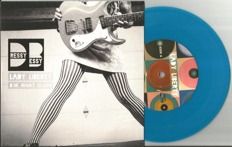 DRESSY BESSY w/ R.E.M. Lady Liberty LIMITD 500MADE 7 Inch Vinyl  George Harrison - Image 1 of 1