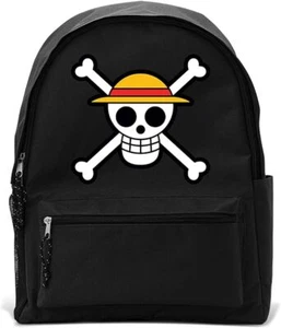 ONE PIECE SKULL BACKPACK RUCKSACK SCHOOL SHOULDER BAG - Picture 1 of 3