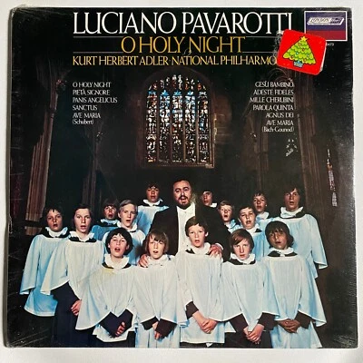 Luciano Pavarotti - O Holy Night US 12" VINYL LP  BRAND NEW & SEALED - Image 1 of 2