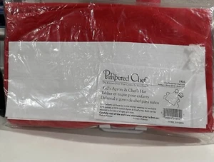 The Pampered Chef, Kid’s Apron & Chef’s Hat. New In Package. - Picture 1 of 4