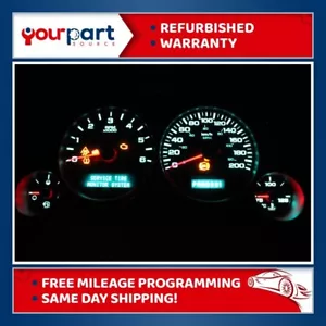 07.5-13 YUKON SIERRA SILVERADO INSTRUMENT CLUSTER SPEEDOMETER 25933374 177km - Foto 1 di 12