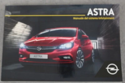 Opel ASTRA Manuale del sistema Infotainment 2018 Bedienungsanleitung Italienisch - Bild 1 von 2