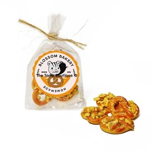 Juego de pretzel al horno de comida miniaturas para casa de muñecas - Imagen 1 de 5