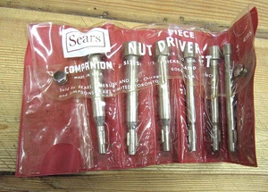 Sears 9-4185 6-teiliges Mutterndreher-Werkzeugset - Made in USA - Bild 1 von 4