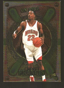 1999 Press Pass On Fire #OF2 - Steve Francis - Maryland Terrapins 99-305 - Foto 1 di 2