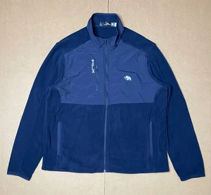 RLX Golf Ralph Lauren Men’s XL Mammoth Dunes Performance Fleece Jacket Navy - Picture 1 of 8