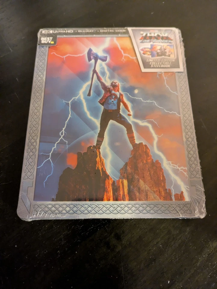 Thor - Love & Thunder - 4K UltraHD Best Buy Steelbook - New and Sealed - Image 1 of 1