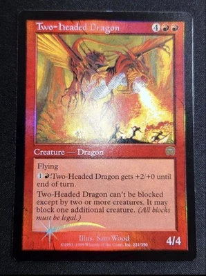 MTG Two-Headed Dragon MMQ English foil 1 sheet - Image 1 of 4