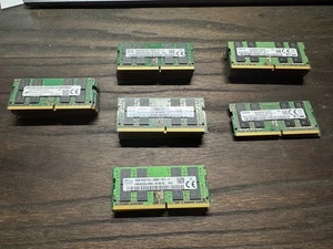25 Sticks - SK hynix Micron Samsung 16GB (1x16GB) 2666 MHz DDR4 SODIMM RAM - Afbeelding 1 van 4
