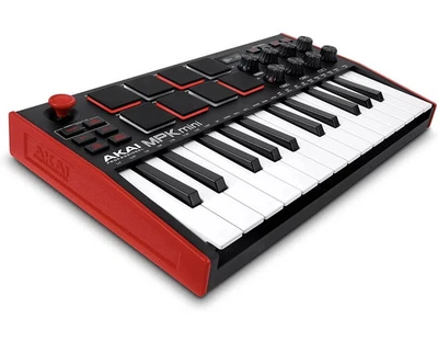 Controlador de teclado AKAI MPK Mini MK3 USB MIDI - 25 teclas, 8 almohadillas de batería, 8 perillas - Imagen 1 de 4