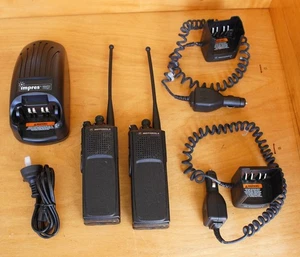 2x Motorola Astro XTS 5000R Working, w/Good Batteries & 3x chargers. KE#3 - Picture 1 of 9