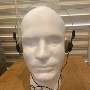 Auriculares Estéreo De Colección Años 90 R Imp 32 Ajustables En La Oreja Banda Metálica PROBADOS - Imagen 1 de 8