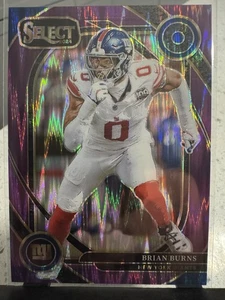 2024 Panini Select - Club Level Brian Burns #212 Purple Shock Prizm /360 - Bild 1 von 2