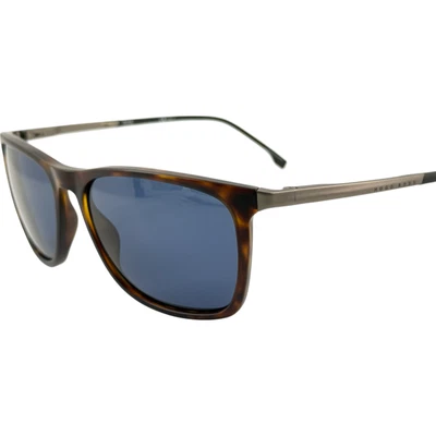 Gafas de sol Hugo Boss 1249S de plástico para hombre 0N9PKU mate Habana con lentes grises 56-16 Foto 1 de 4