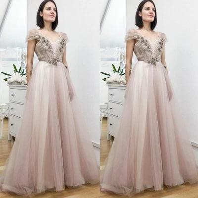 Vintage Off the Shoulder Wedding Dresses A Line Lace Appliques Bridal Gowns - Image 1 of 4