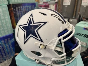 CeeDee Lamb Signed Dallas Cowboys Speed Authentic Helmet - Picture 1 of 3