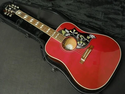 Guitarra eléctrica acústica Gibson Hummingbird Standard Wine Red 2024 Foto 1 de 4