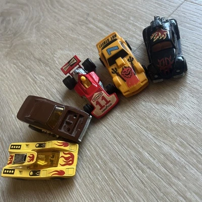 Lot 5 Vintage Cars 1972 Superfast Lesney Brown Sugar Car No. VII Diecast Toy - Image 1 of 4