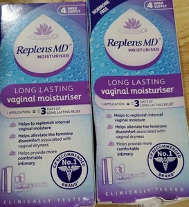 Menge 2 Replens länger anhaltende vaginale Feuchtigkeitscreme Ablaufdatum 4/2027 - Bild 1 von 3