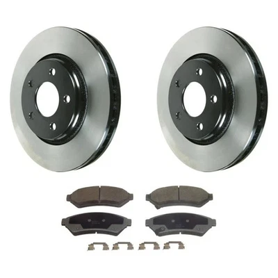 For Pontiac Grand Prix 05-08 Wagner ThermoQuiet Front Brake Kit w Ceramic Pads Foto 1 de 4