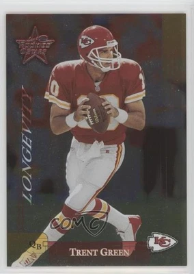 2002 Leaf Rookies & Stars Longevity /50 Trent Green #48 - Image 1 of 2