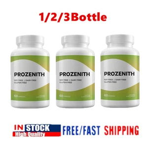 **.Cápsulas de Zinc Grasa Prozenith Sin Soja, Sin Lácteos Sin Gluten 1/2/3 Botella - Imagen 1 de 15
