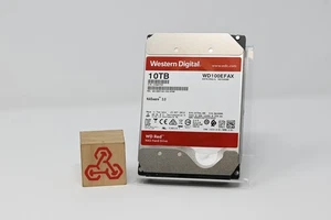 Western Digital WD Red WD100EFAX 10TB SATA 5400RPM NAS Hard Drive - TESTED - Picture 1 of 3