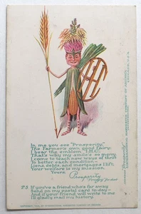 International Harvester Co. of America Prosperity Antique Advertising Postcard - Picture 1 of 2