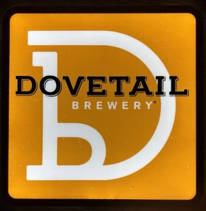 Letrero iluminado LED 20” X 20” Dovetail Brewery (Chicago, IL) - NUEVO EN CAJA - Imagen 1 de 5