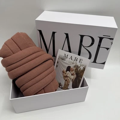 Portabebés ergonómico recién nacido MABE Monarch - Moca ¡Nuevo en caja! Foto 1 de 4