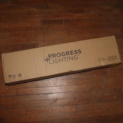 Luz de tocador Progress Lighting Calhoun de 4 luces de níquel cepillado P300048-009 Foto 1 de 4