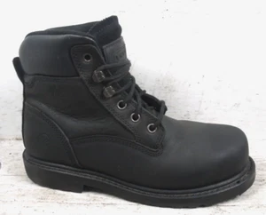 Hawx Womens Trooper Black Composite Toe Lace Up Work Boots BHXWCORPW118 size 7 B - Picture 1 of 10