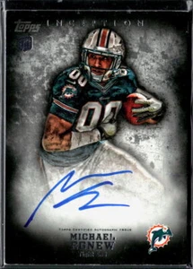 Michael Egnew 2012 Topps Inception #134 Rookie Auto AU, RC - Picture 1 of 2