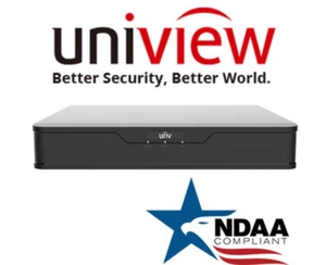 UNV 4K HD PoE 4-Ch NDAA Rete IP Uniview Sorveglianza Sicurezza Registratore NVR - Foto 1 di 4
